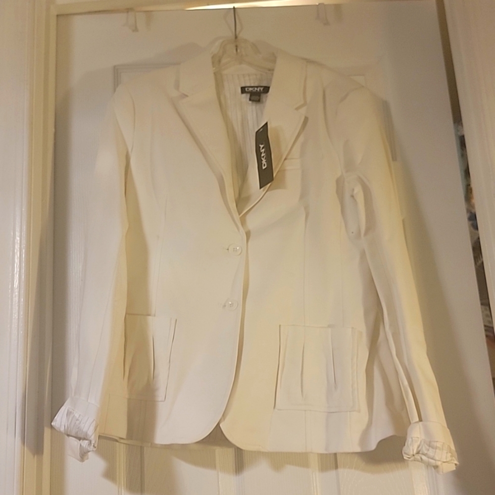 White blazer